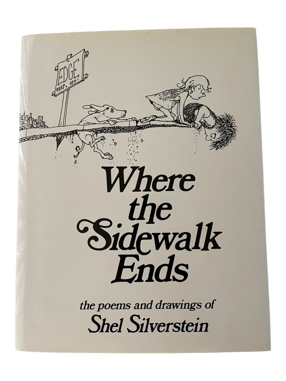 Where the Sidewalk Ends by Shel Silverstein HC DJ HarperCollins 1974 Poetry